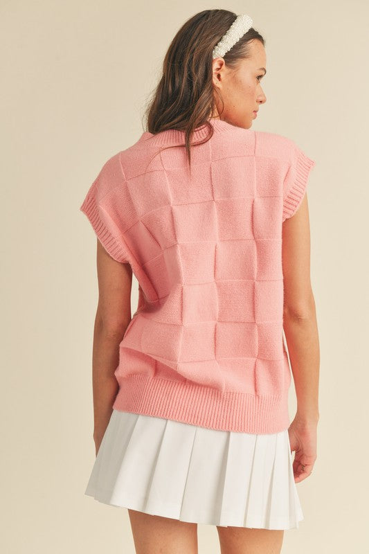 Pink Sweatervest