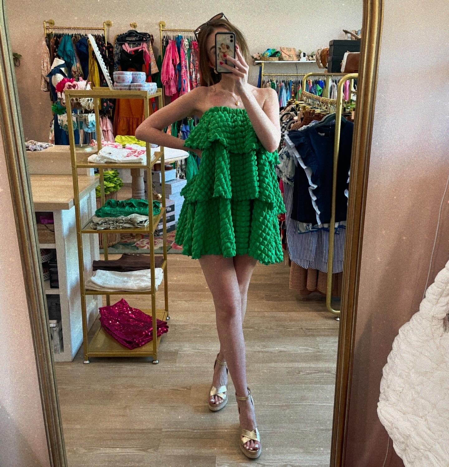 Bubble Tiered Dress Nicole & B Boutique Bubble Tiered Dress Nicole & B Boutique
