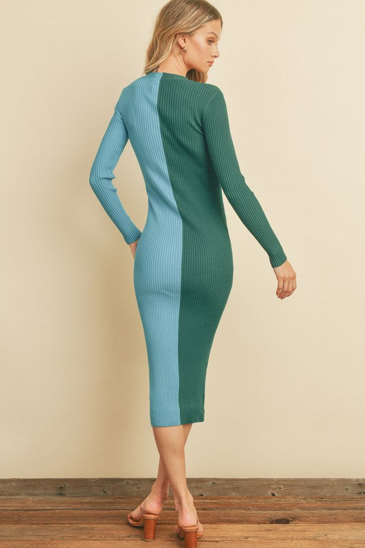 Double Take Midi Dress