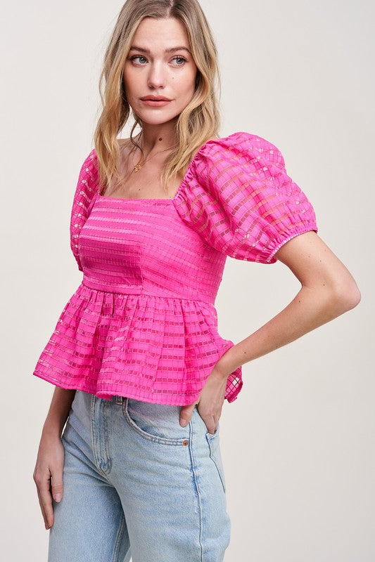 Confident in Pink Top