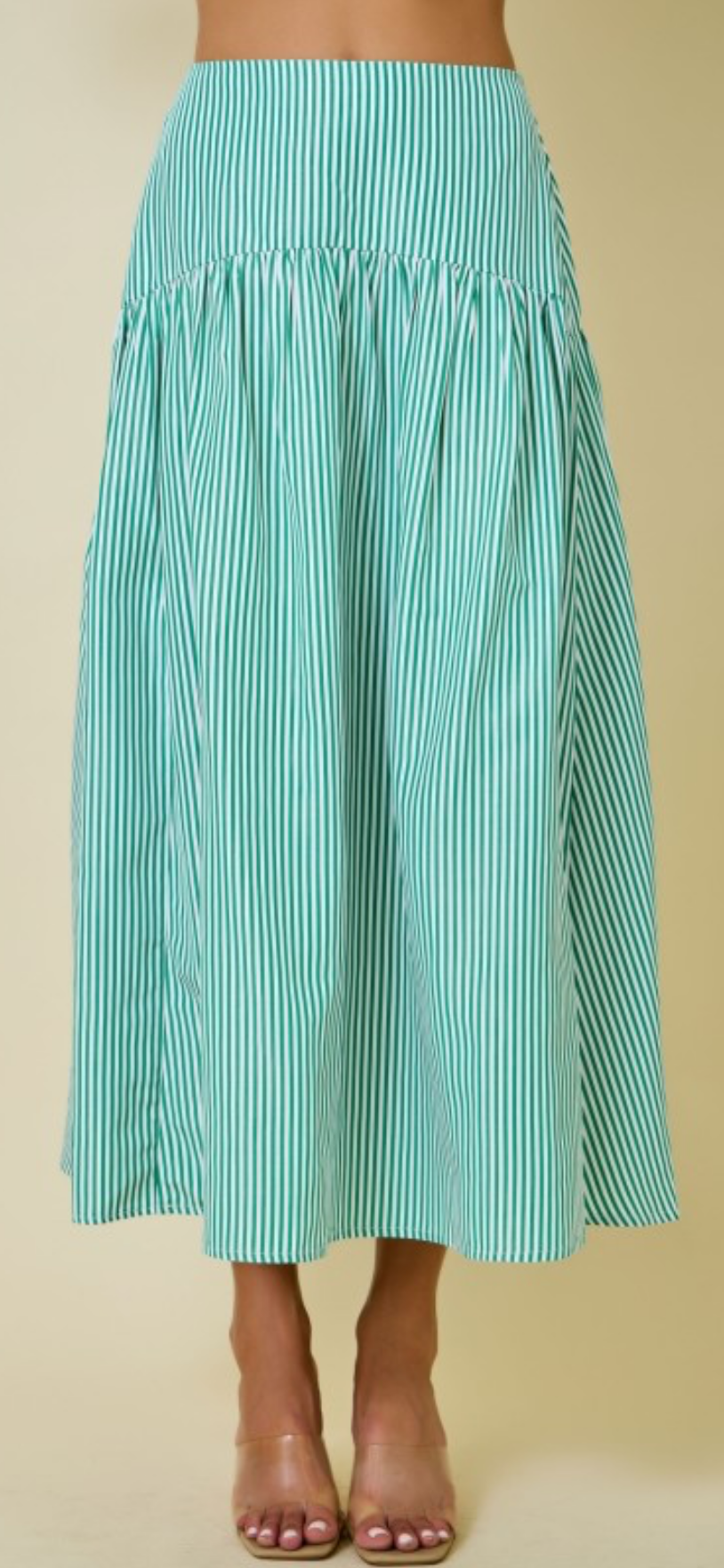 Coastal Cabana Stripe Skirt