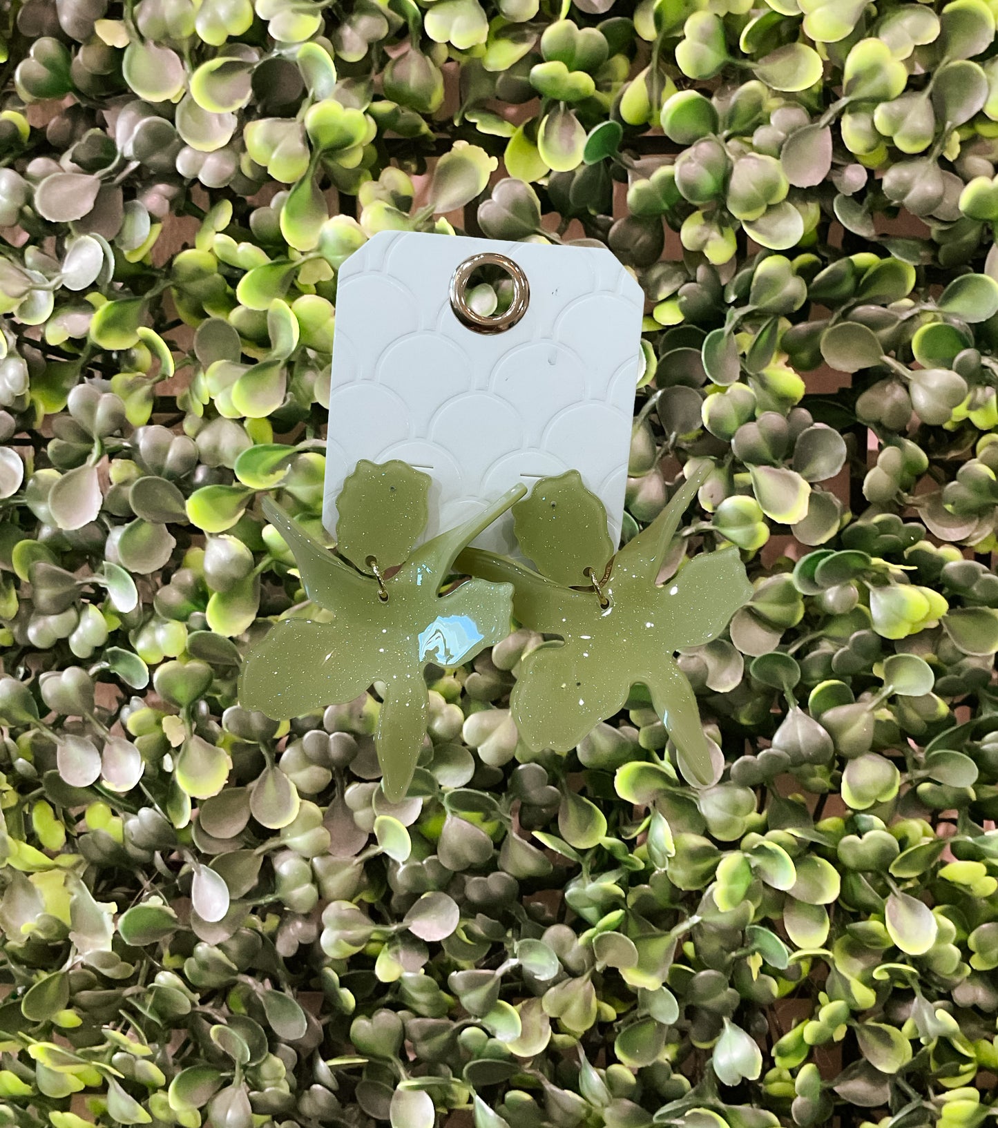 Large Flower earrings