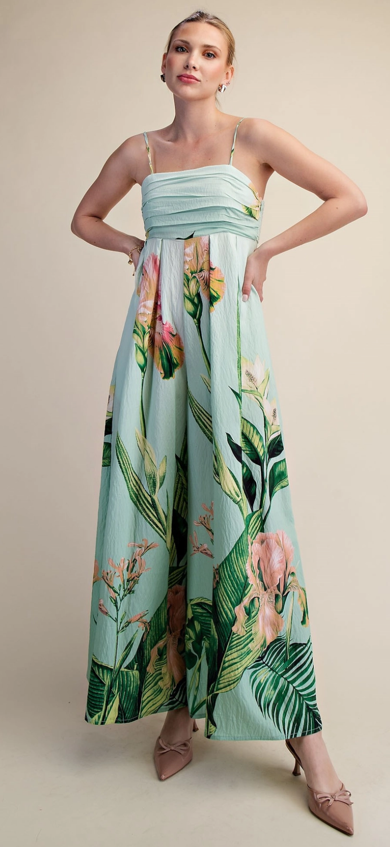 Palm Paradise Jumpsuit