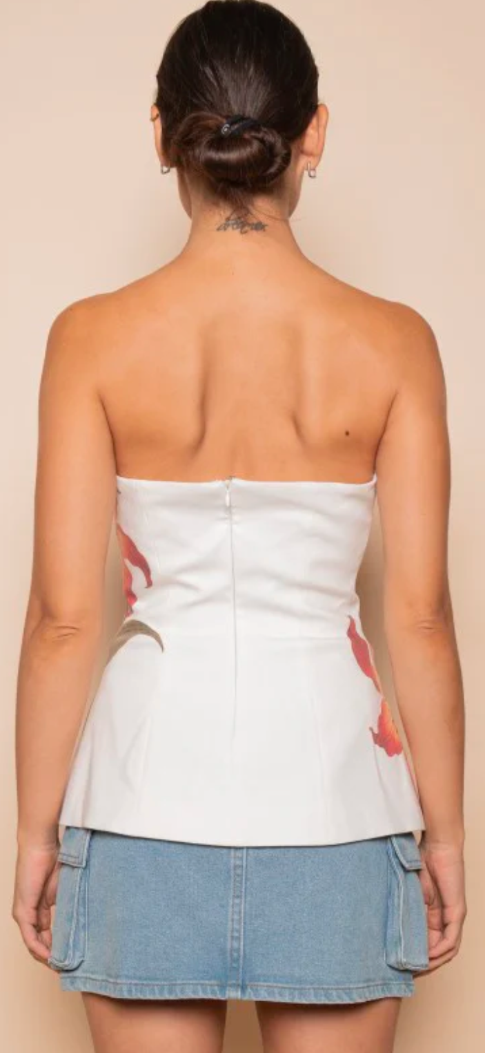 Lily Luxe Strapless Top