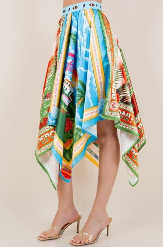 Caribbean Getaway Skirt