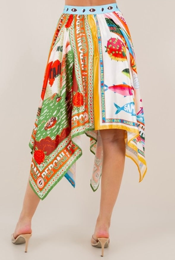 Caribbean Getaway Skirt