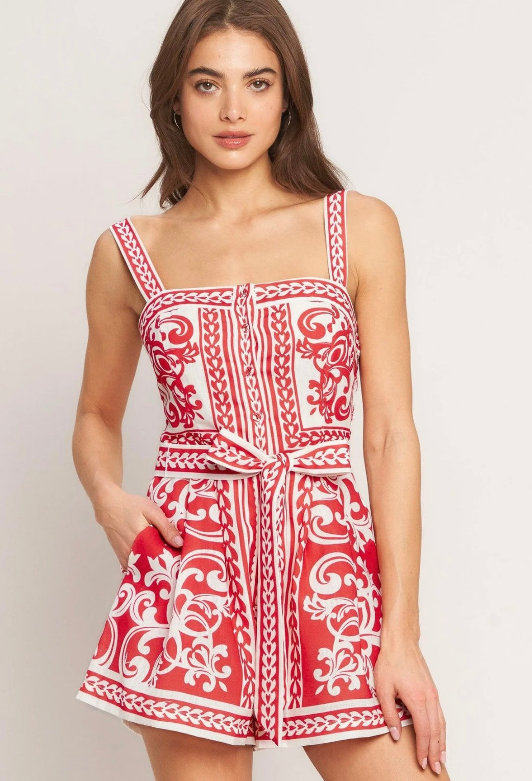 Feeling The Heat Romper