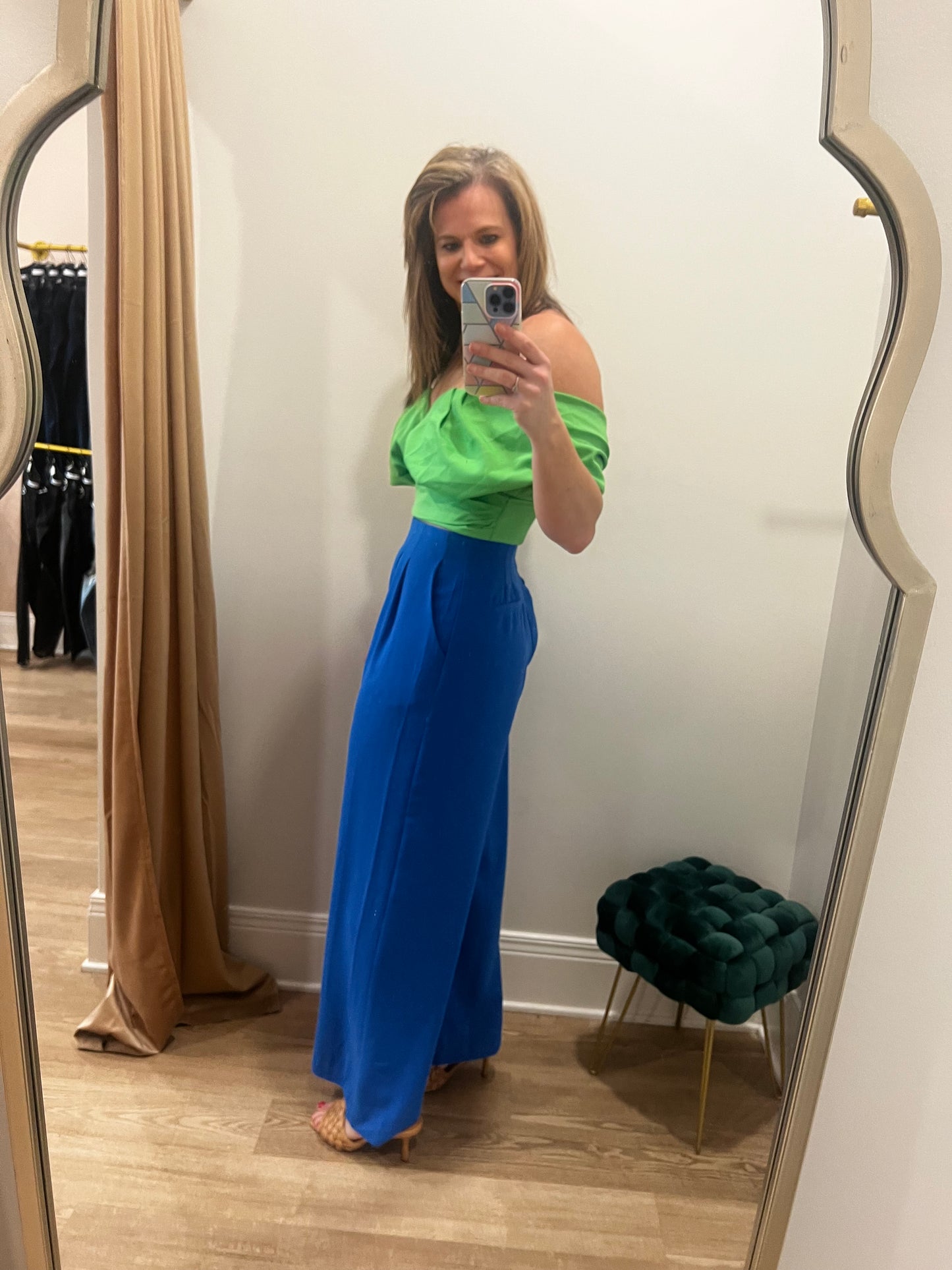 Blue pants