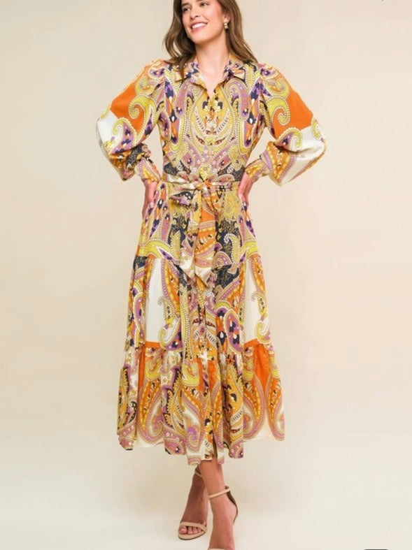 Dreaming in Paisley Dress