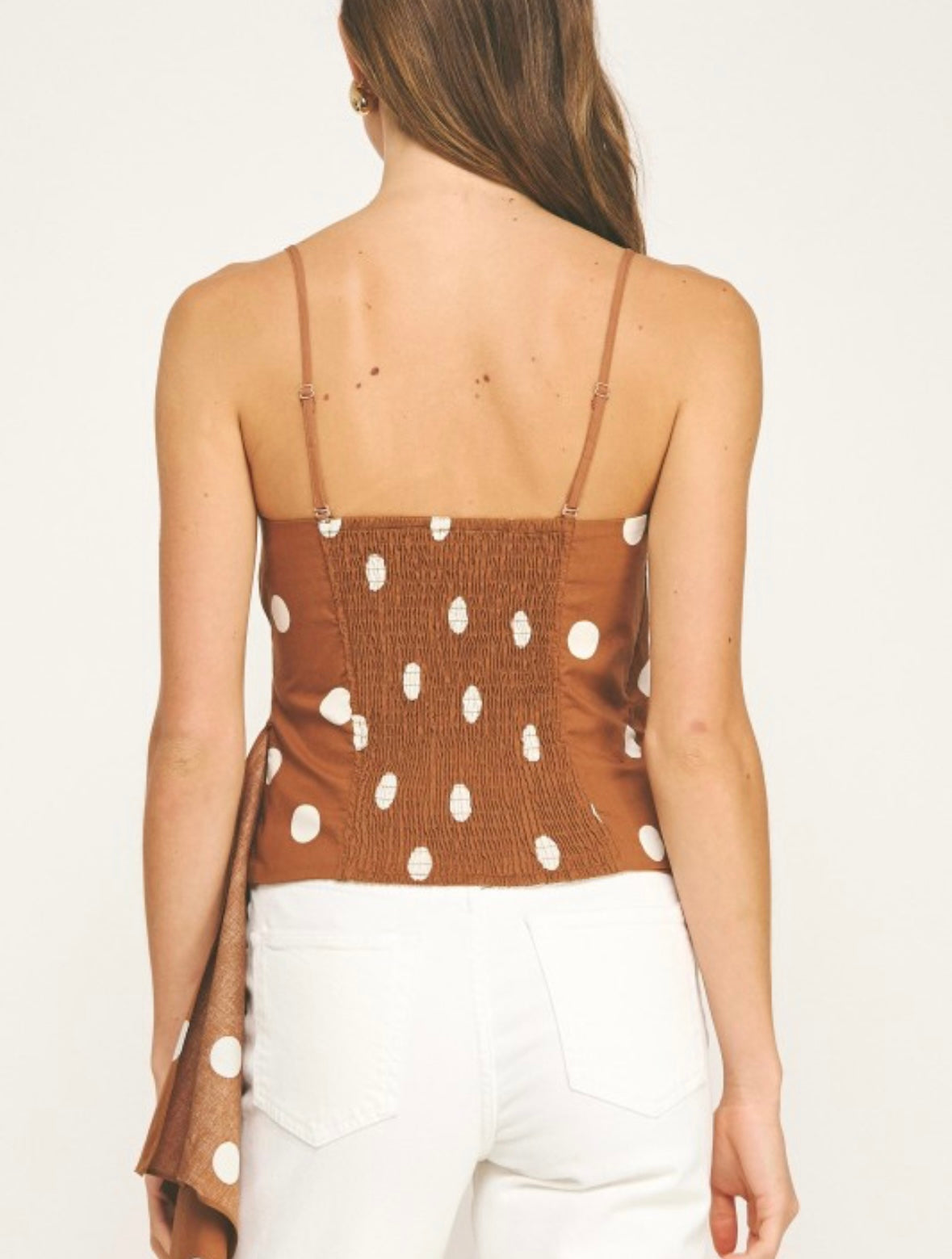 Polished Polka Dot Top