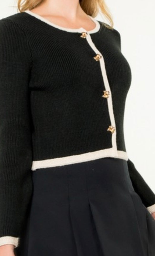 Boujee Bow Cardigan