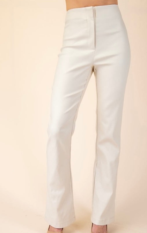 Winter White Pants Nicole & B Boutique Winter White Pants Nicole & B Boutique