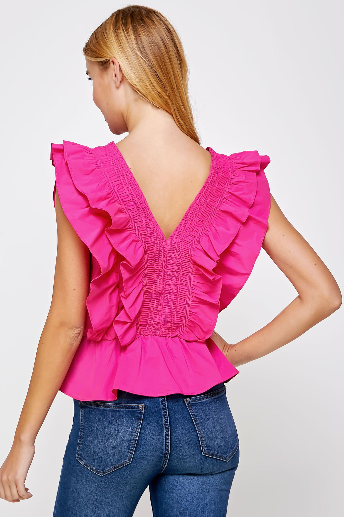 Summer Lovin Ruffle top