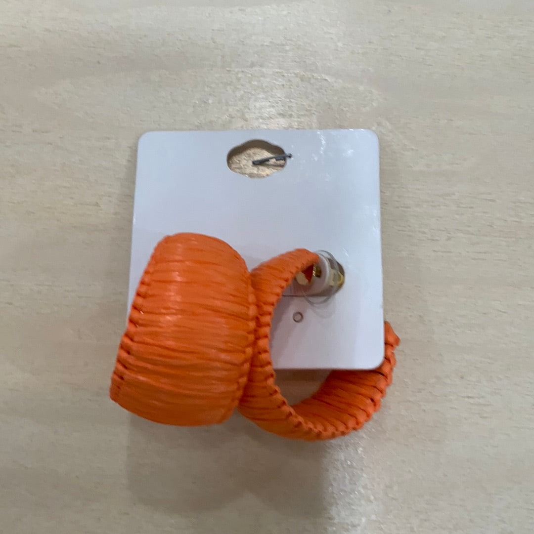 peach Fierce Earrings