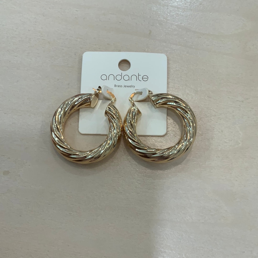 Gold Hoops