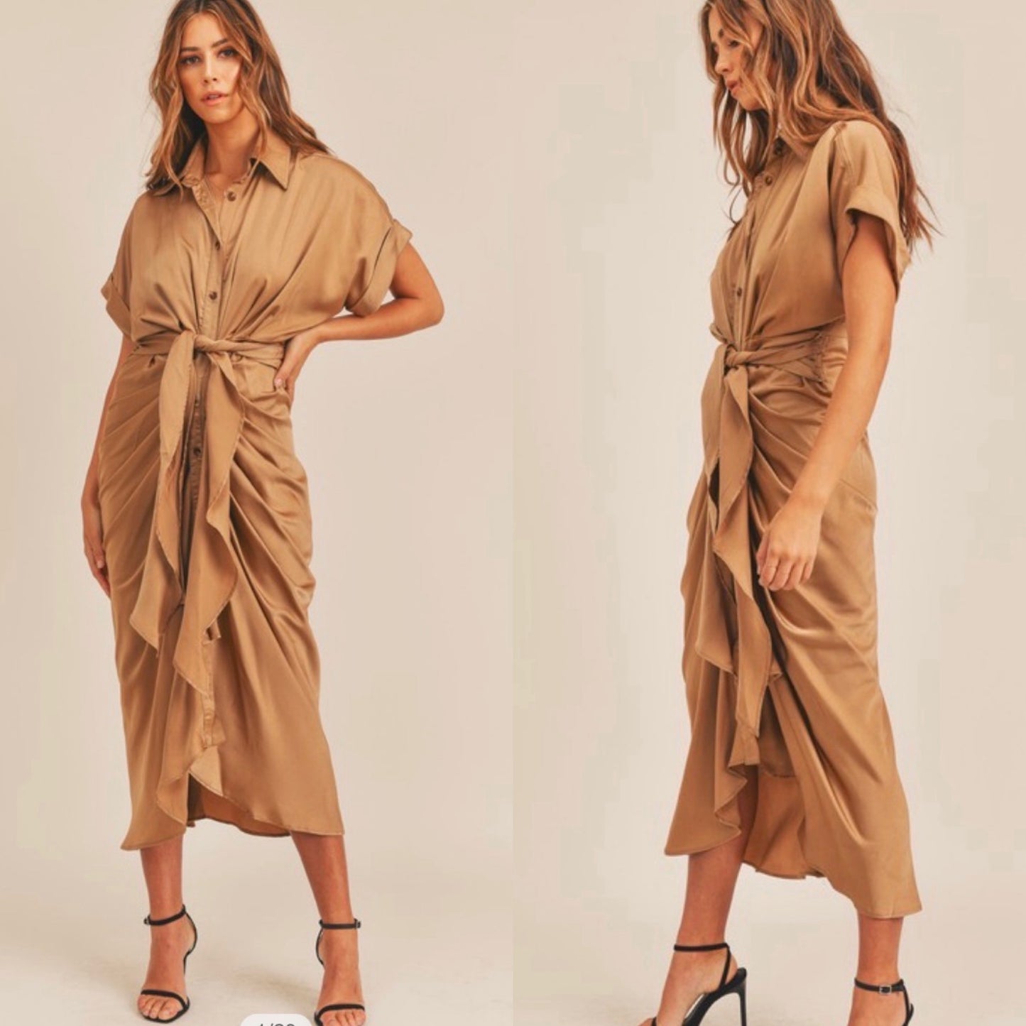 Step off the runway dress