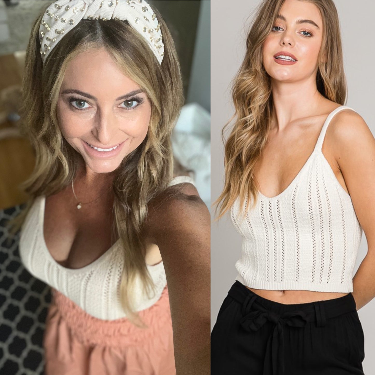 Cali crochet top
