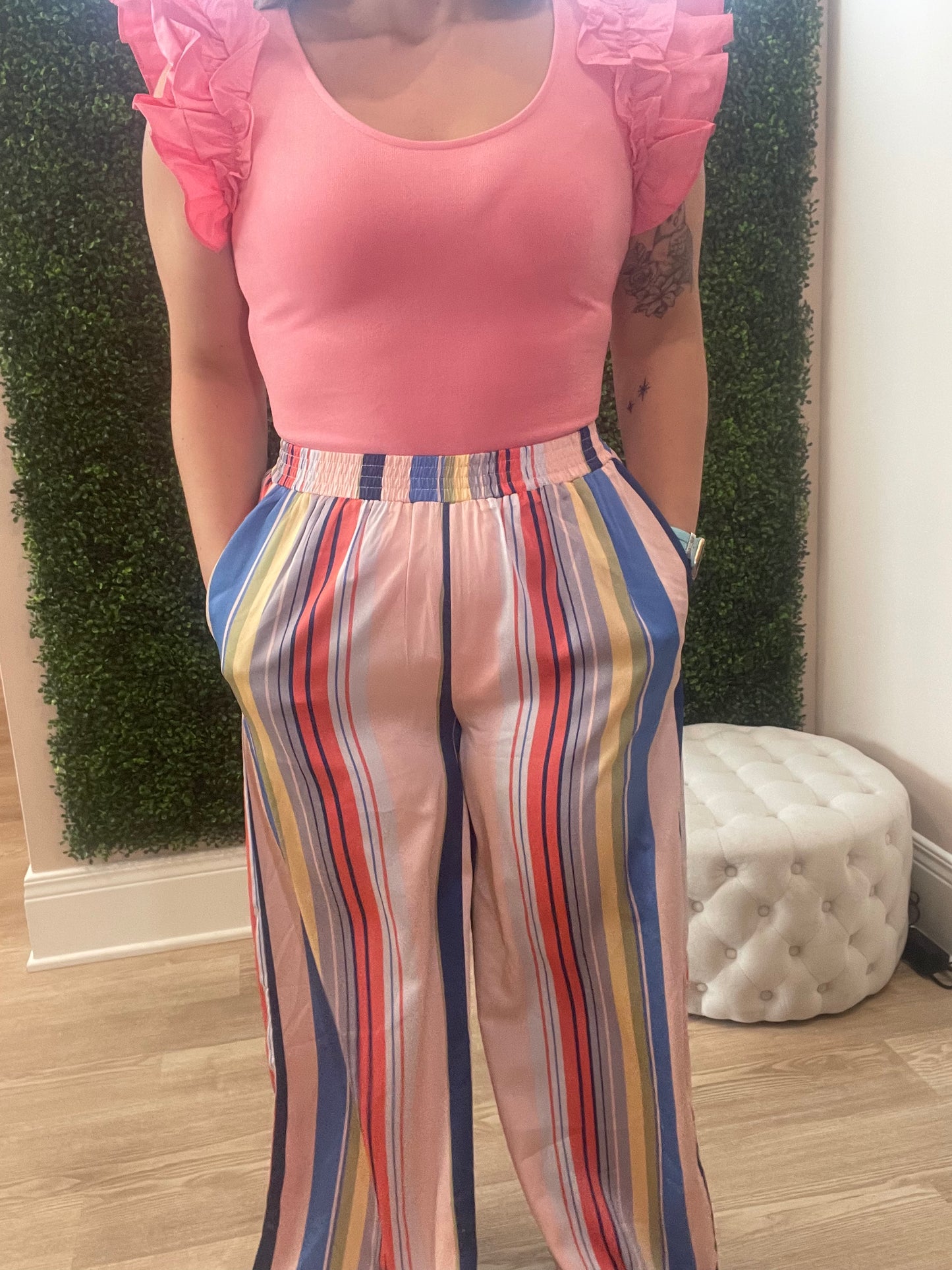 Striped pants