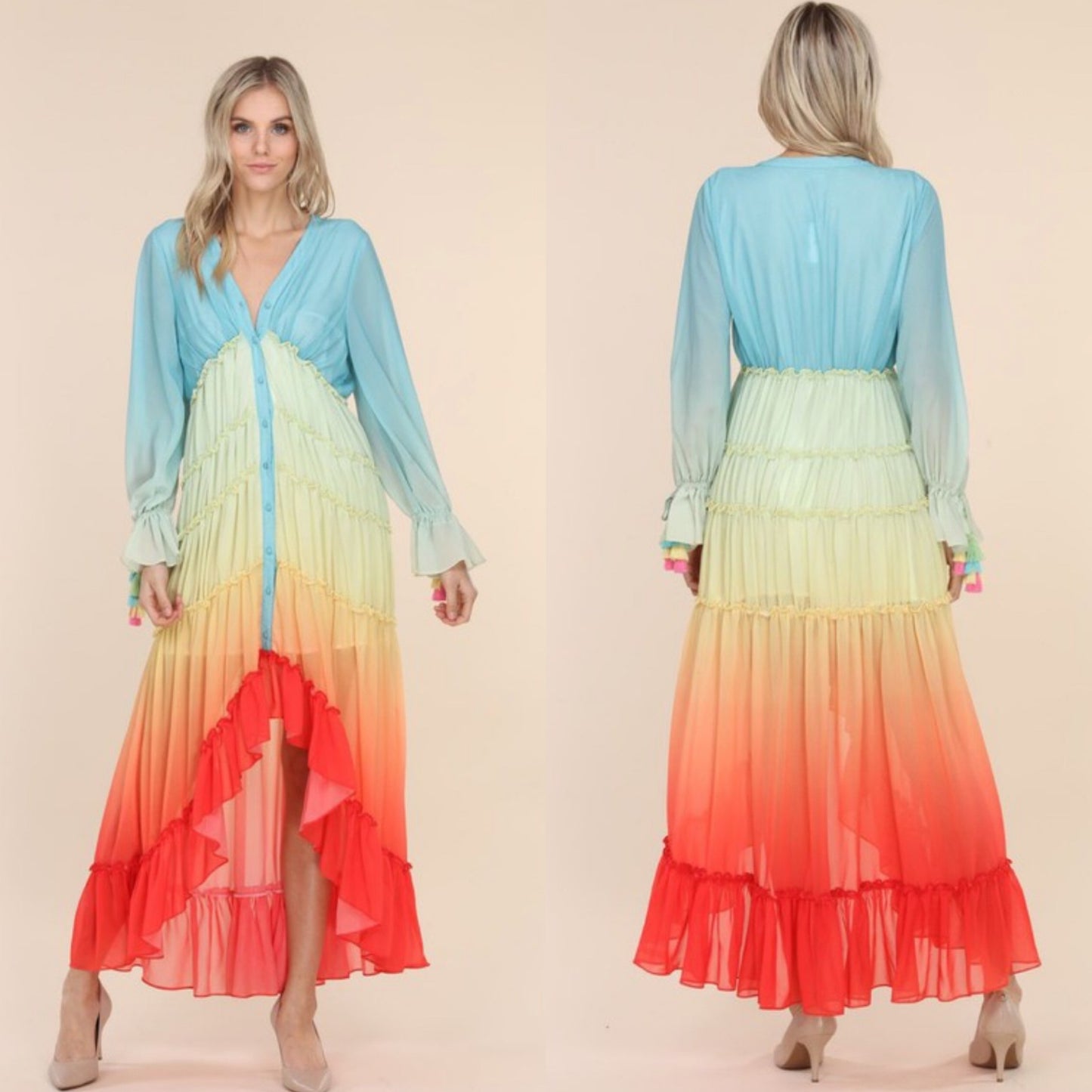 Sunshine ombre dress