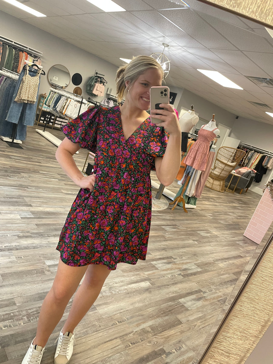 Baby Doll Floral Dress