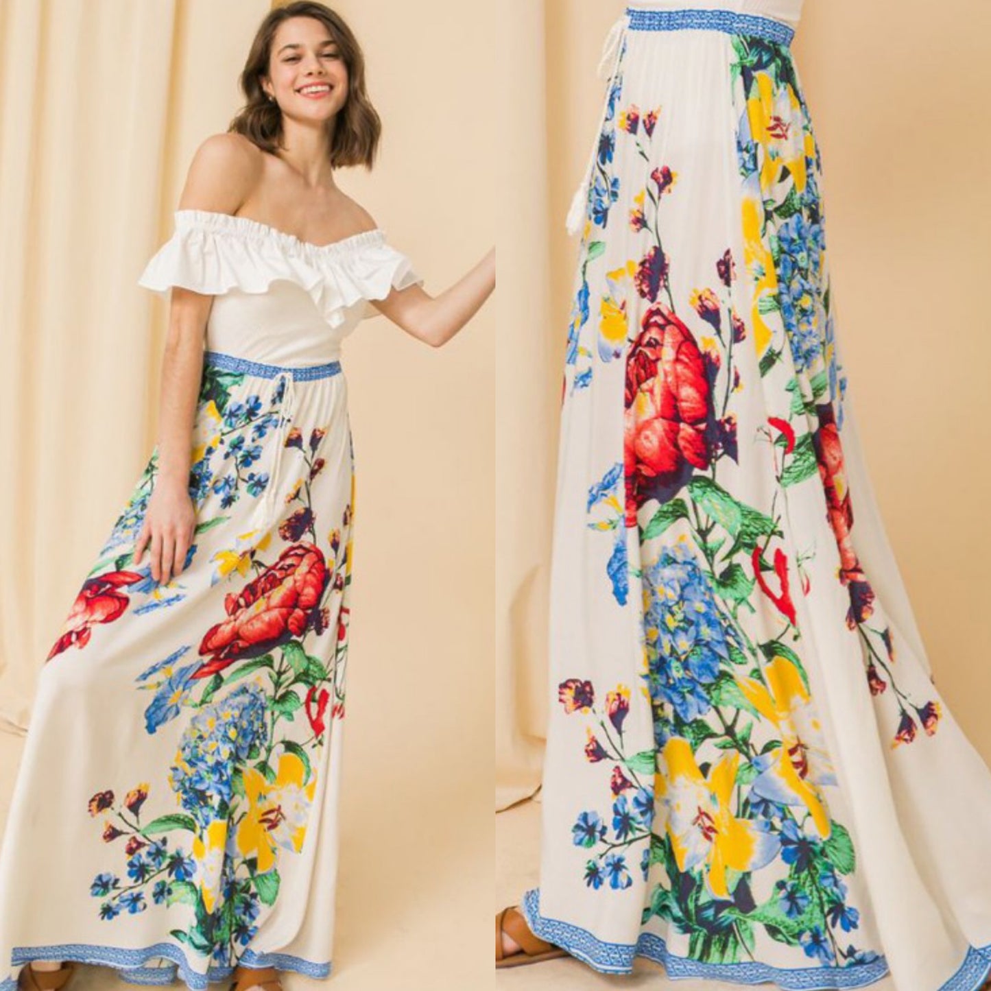 Tropical paradise skirt