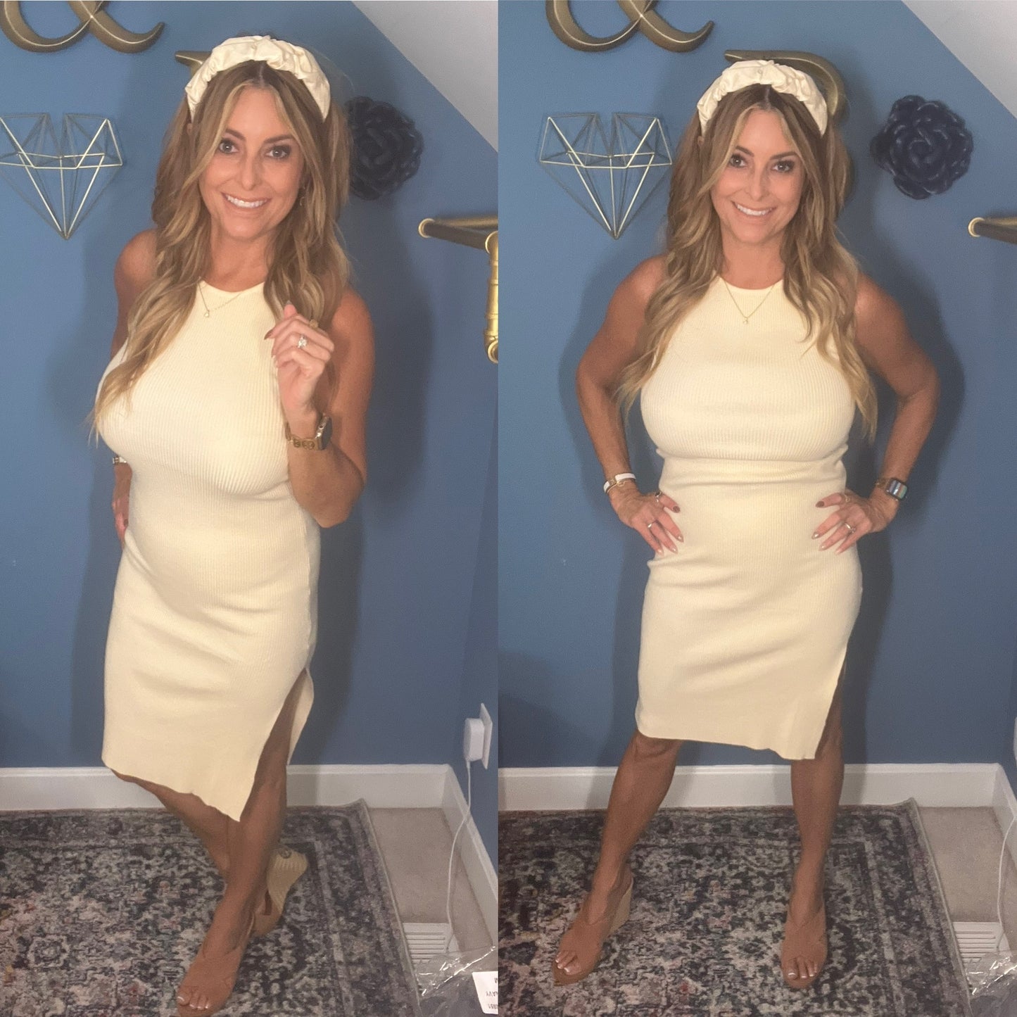 Autumn retreat sweater dress