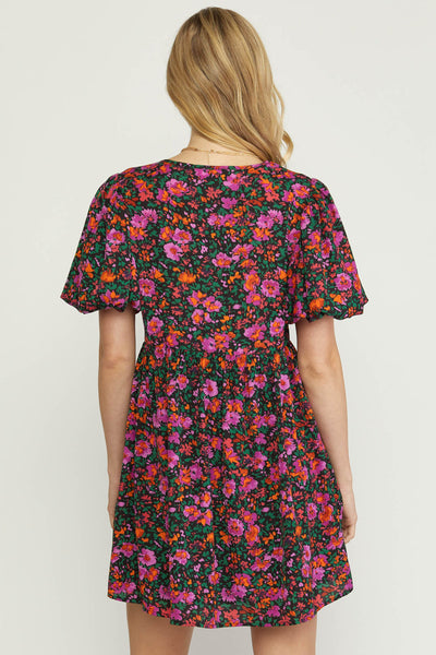 Baby Doll Floral Dress