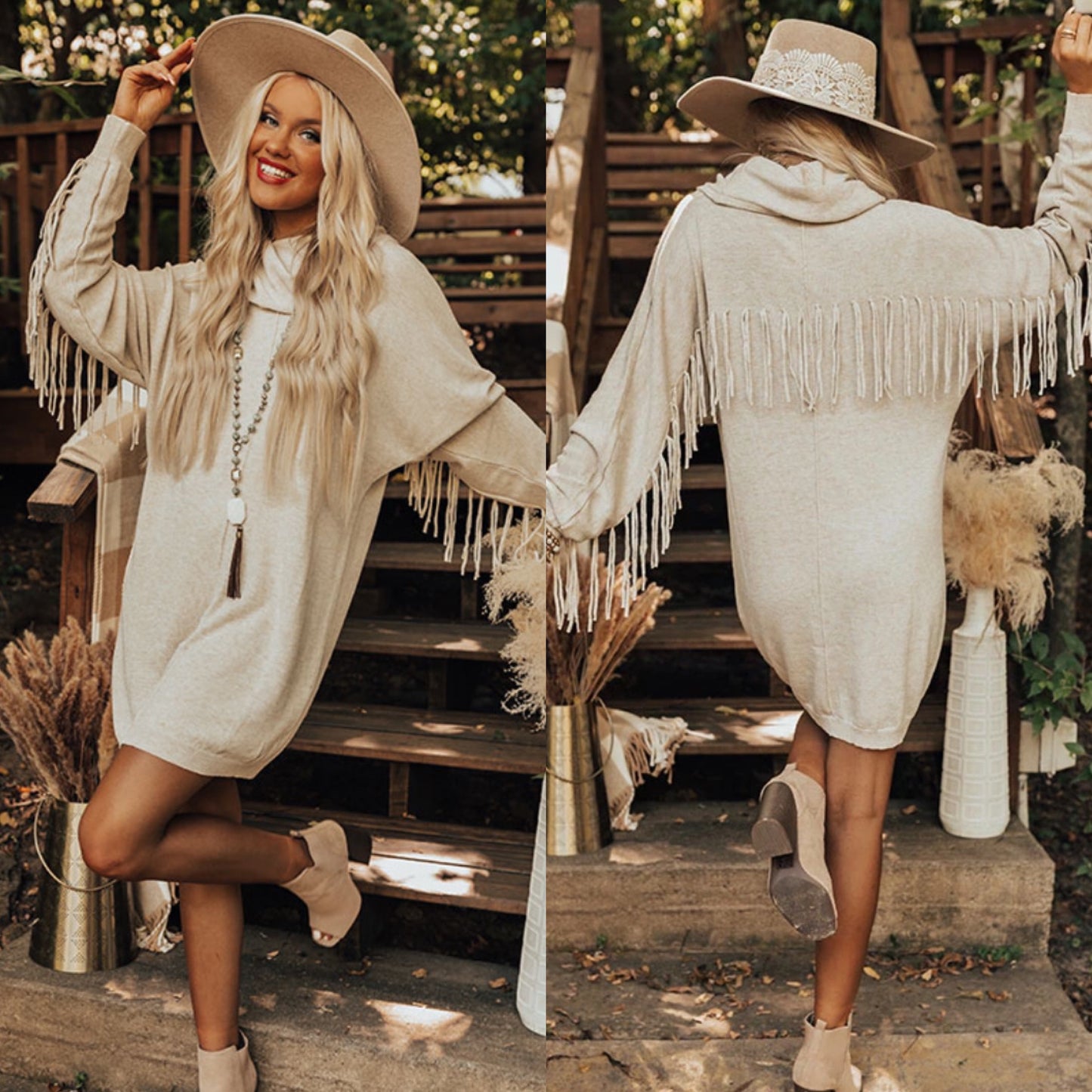 Corn Maze Sweater dress