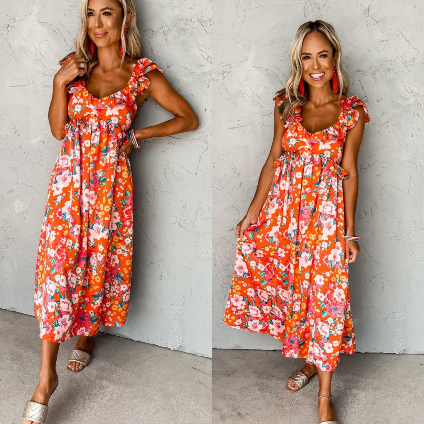 Fun in the sun floral dress