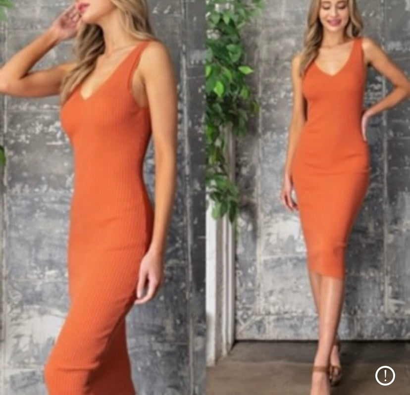Simply content sweater dress