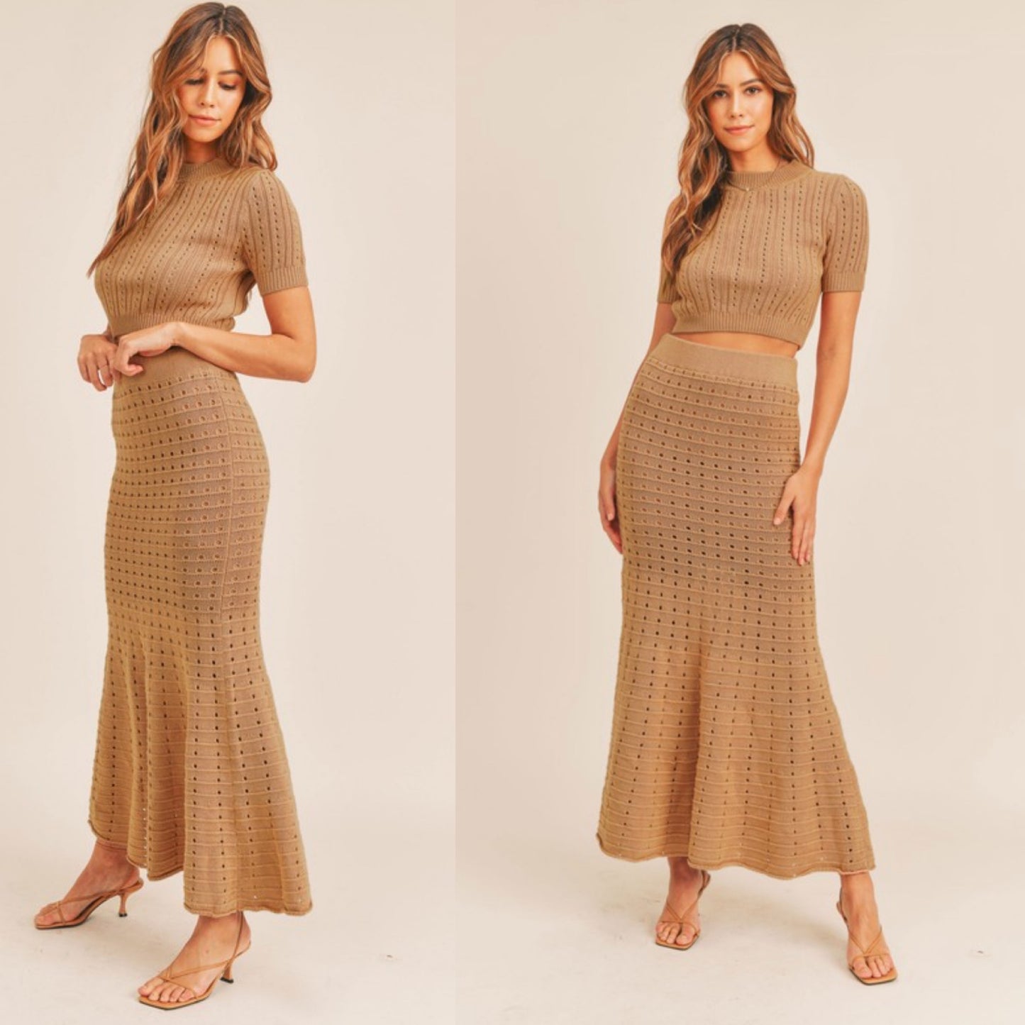 Naomi sweater crop top