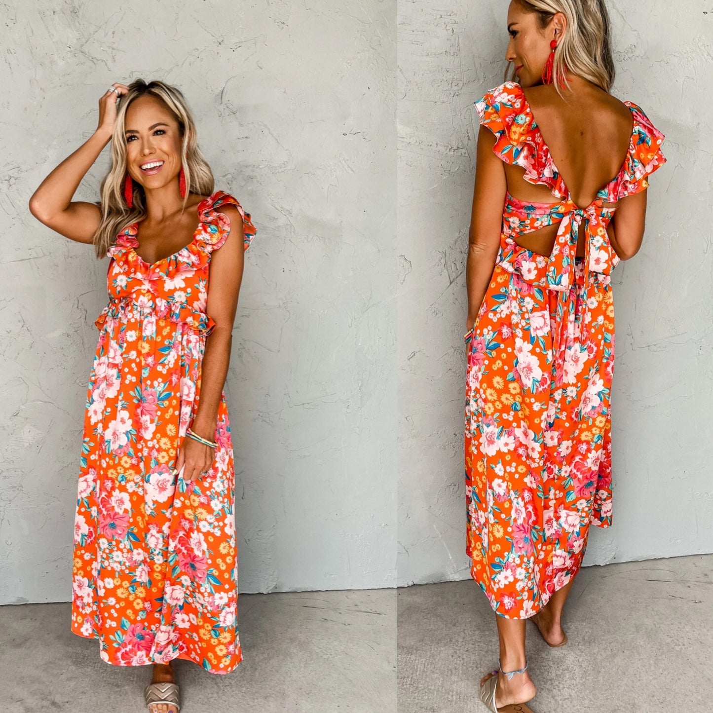 Fun in the sun floral dress