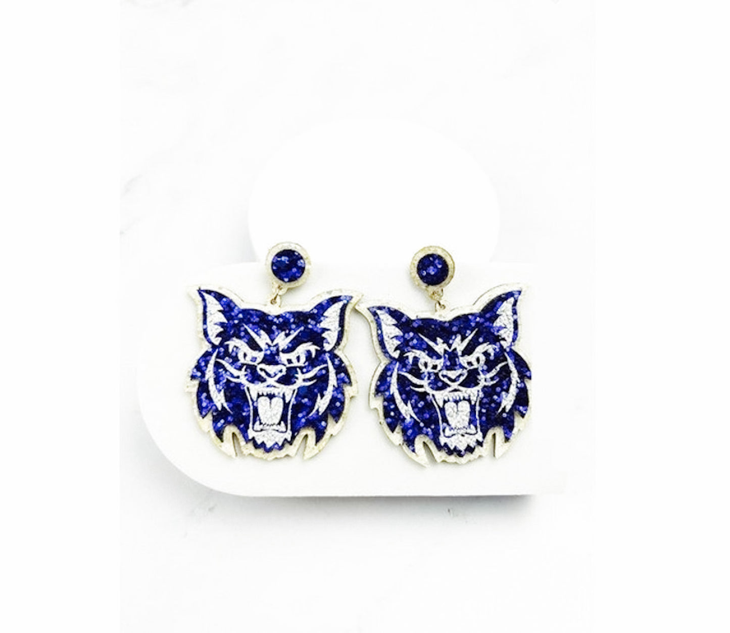 Wildcat Sparkly Earrings
