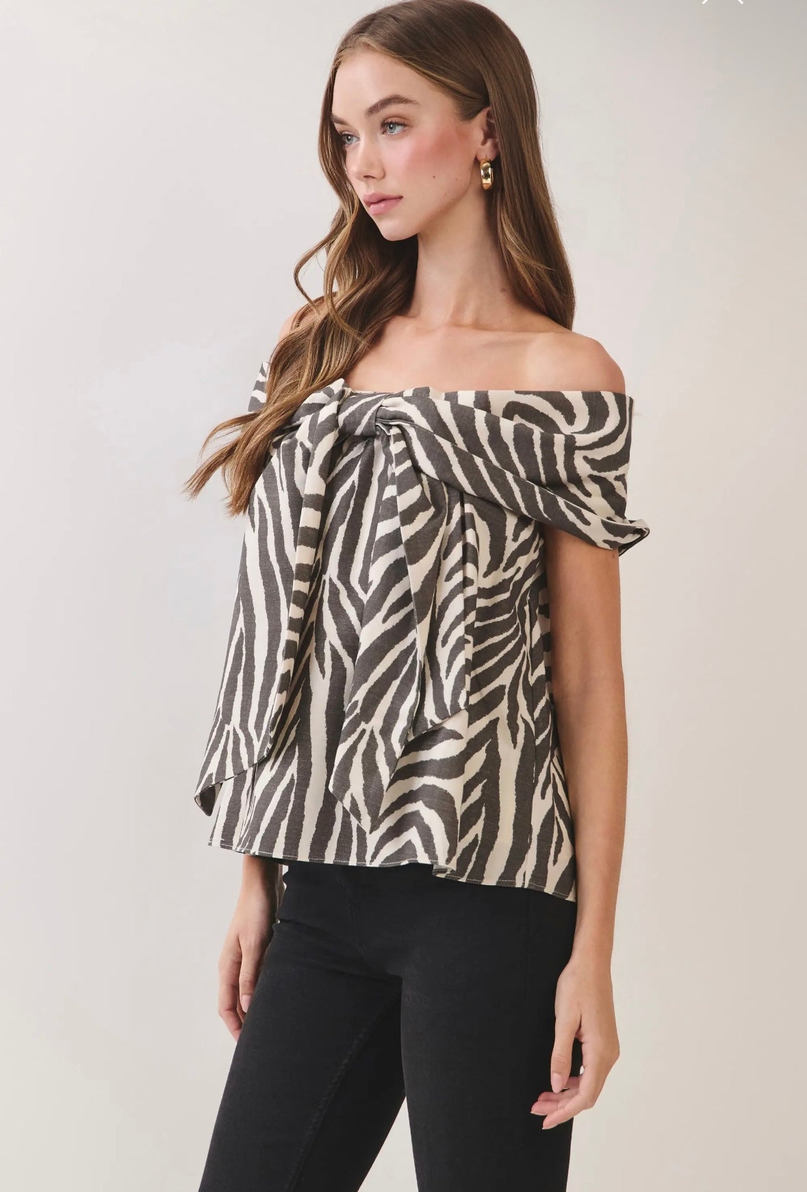 Wild Side Bow Blouse
