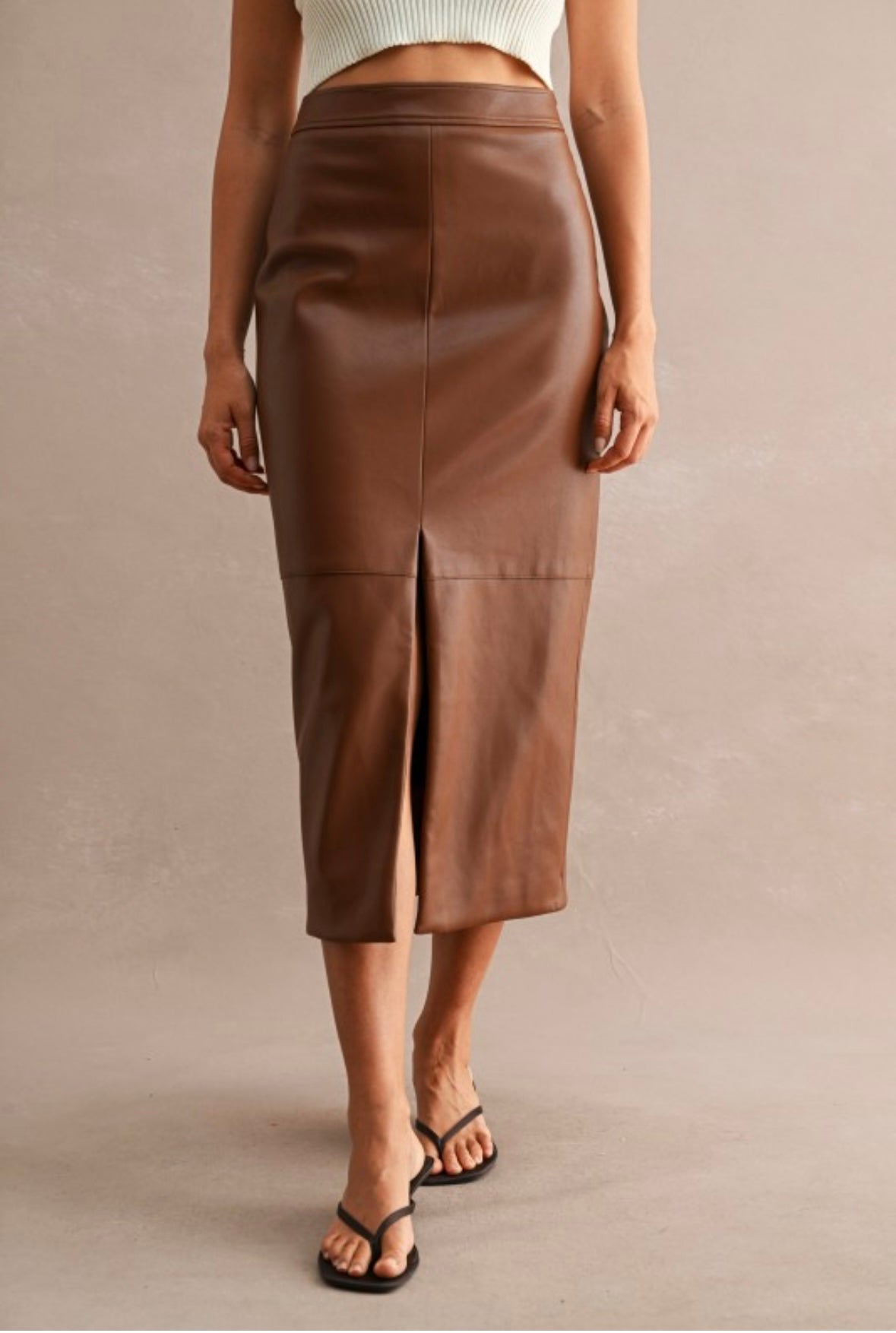 The Espresso Edit Midi Skirt