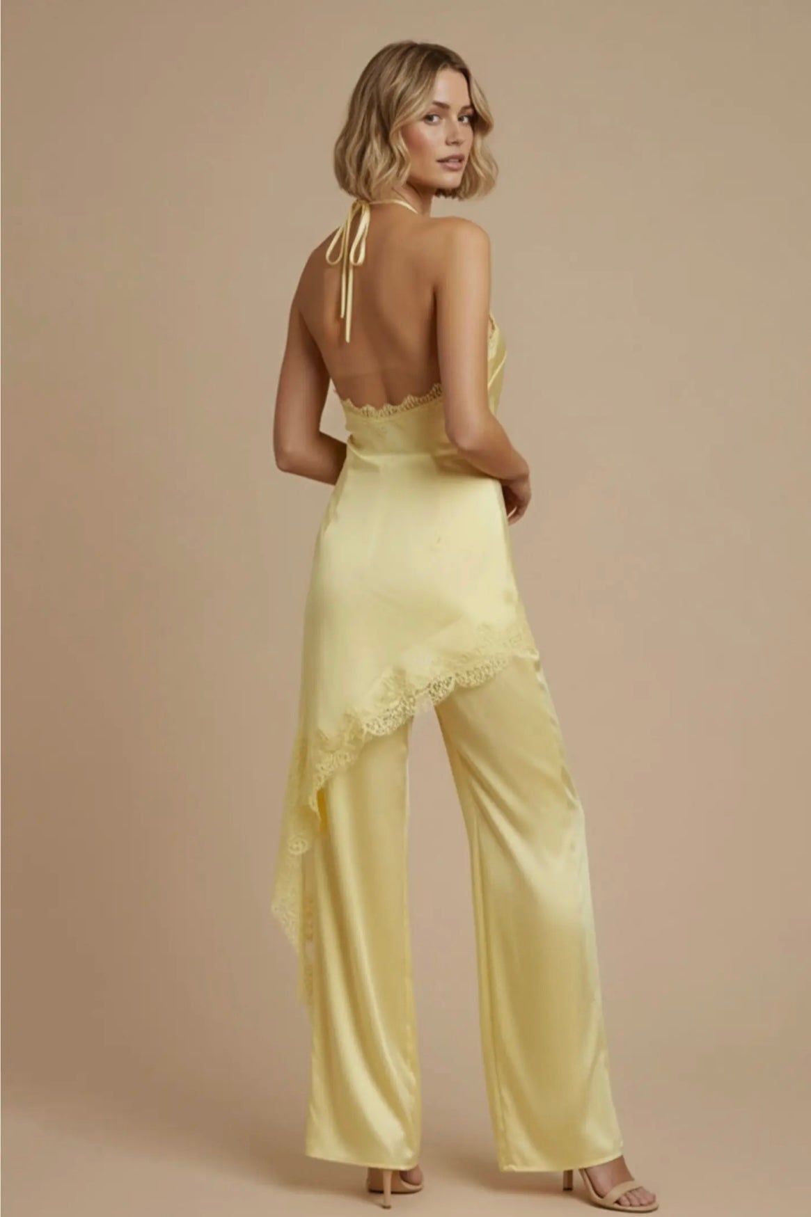 Lemon Luxe Lace Set