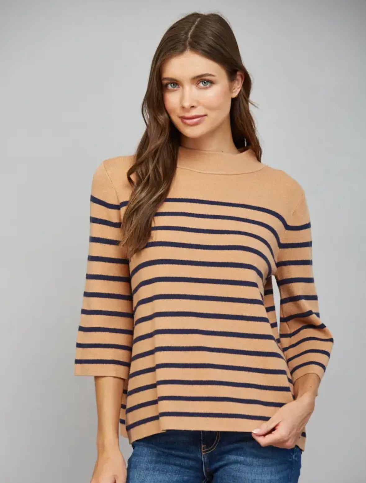 The Sunday Stroll Striped Sweater