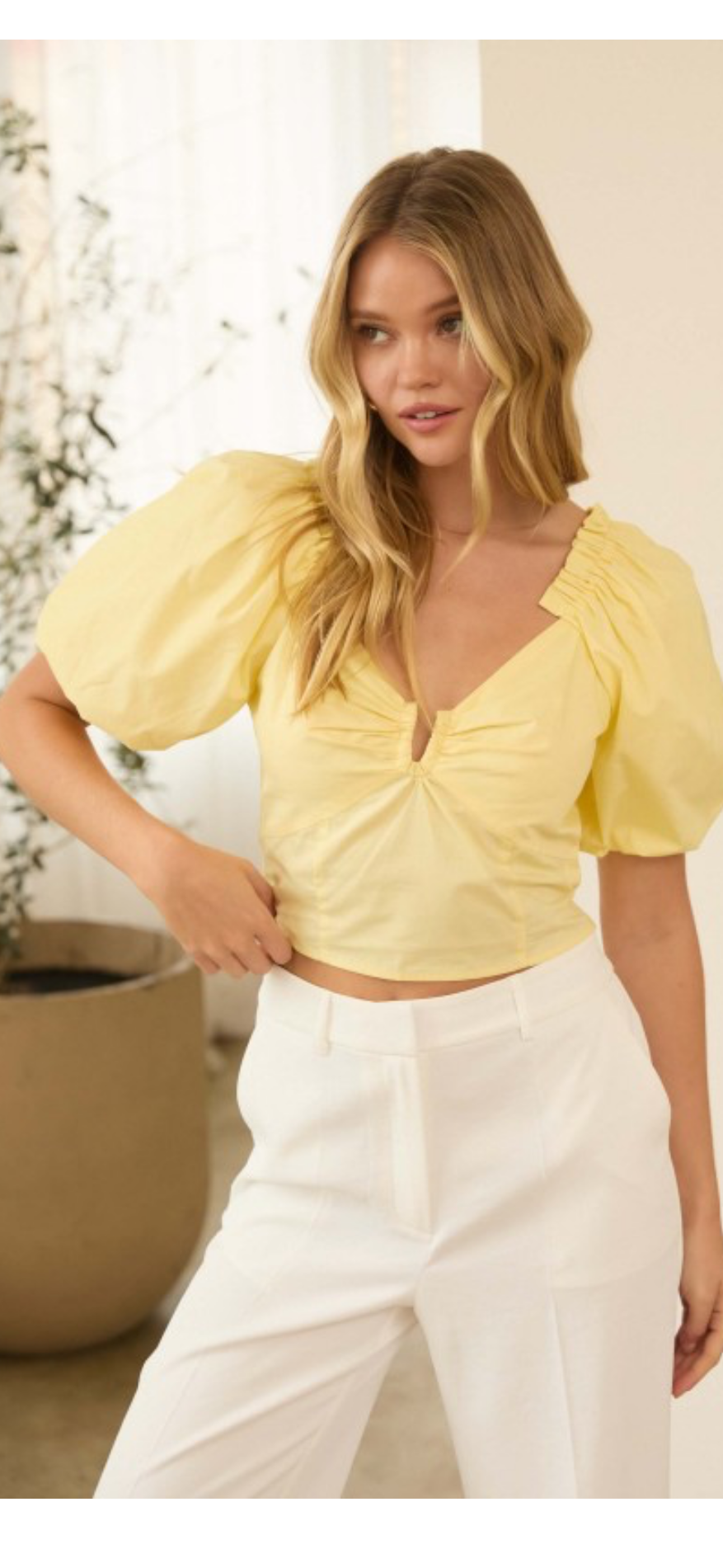 Sun kissed blouse