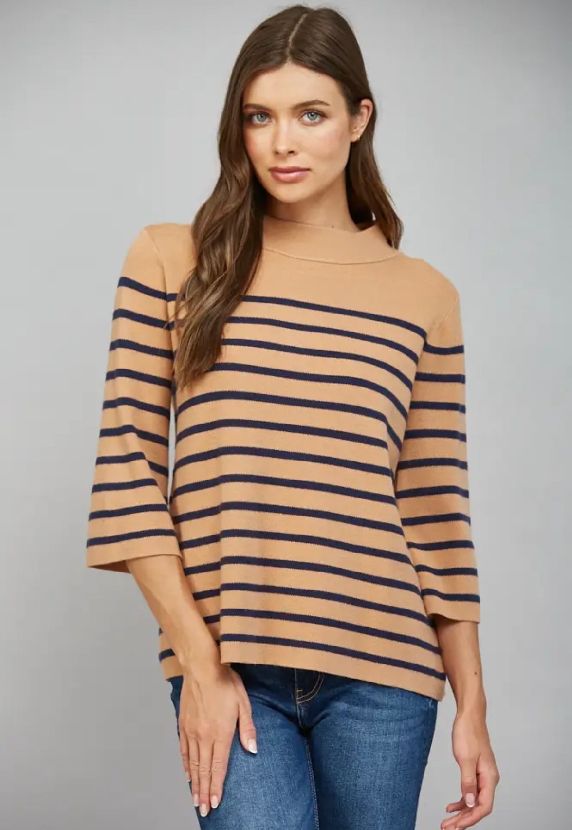 The Sunday Stroll Striped Sweater