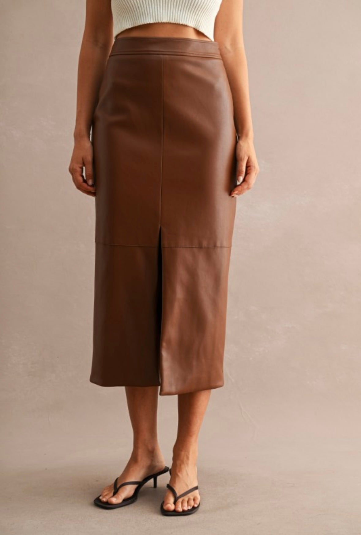 The Espresso Edit Midi Skirt