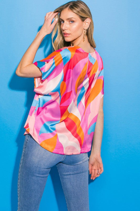 Touch of Color Top