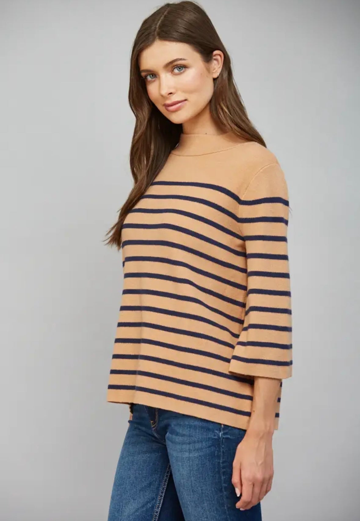 The Sunday Stroll Striped Sweater