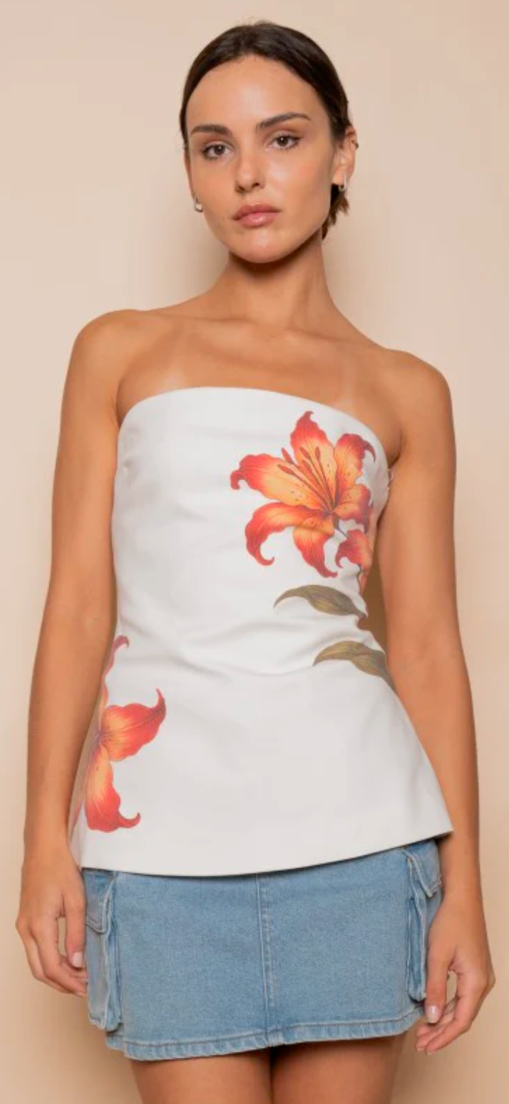 Lily Luxe Strapless Top
