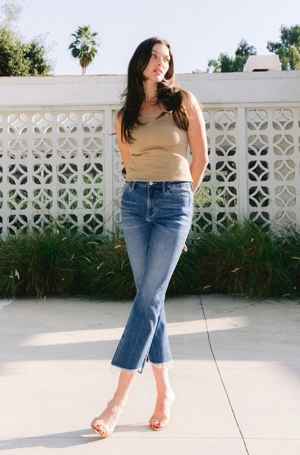City Chic High-Rise Flare Jeans