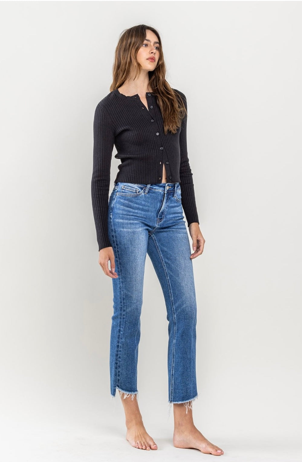 City Chic High-Rise Flare Jeans