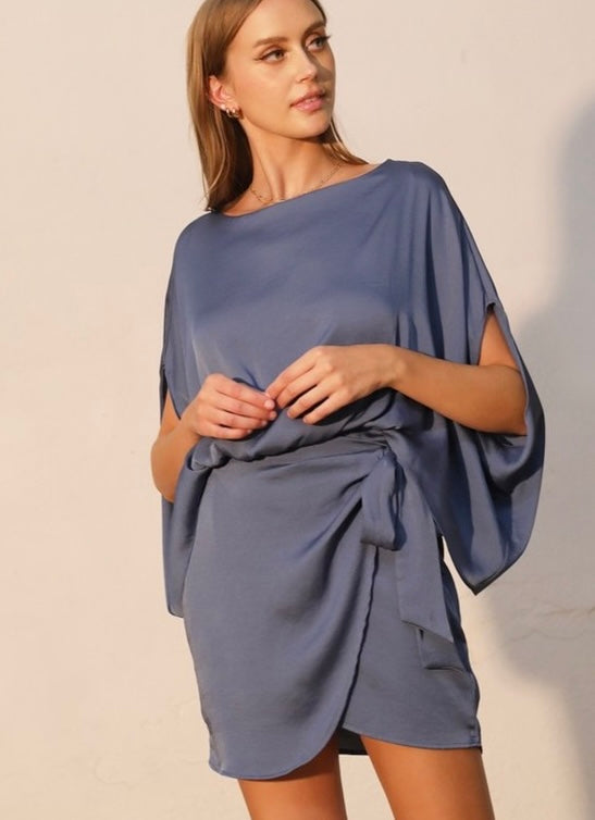 Blue Statements Dress