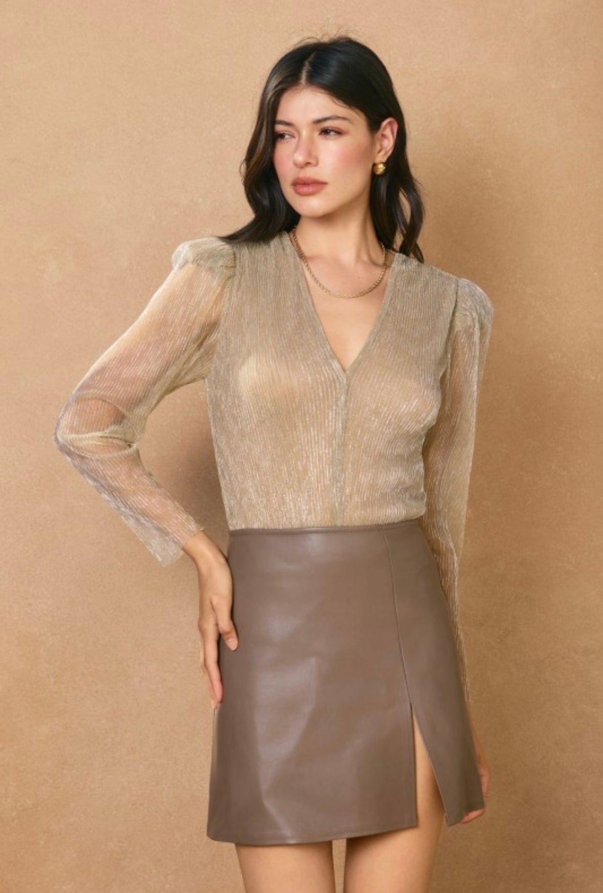 Toasted Taupe Skirt