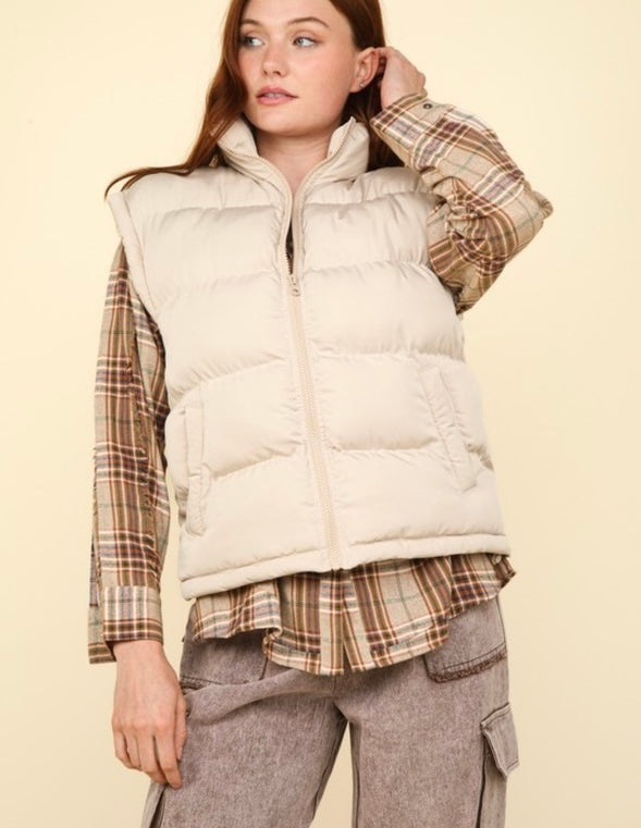 December Chill Puffer Vest