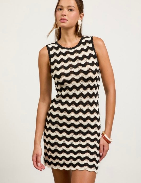 Chic in Chevron Dress