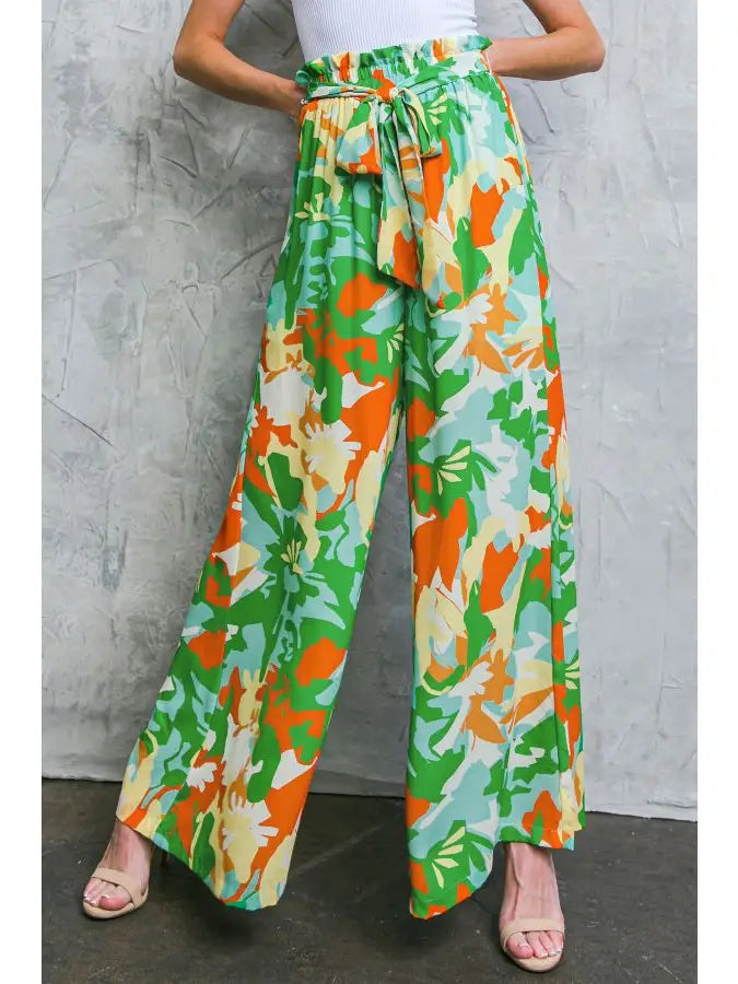 Tropical summer pants